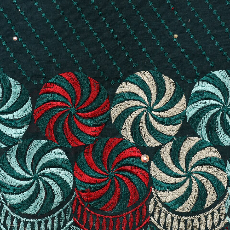 Swiss voile lace in switzerland swiss dry lace in switzerland,African cotton lace with rhinestones KS2909B-4