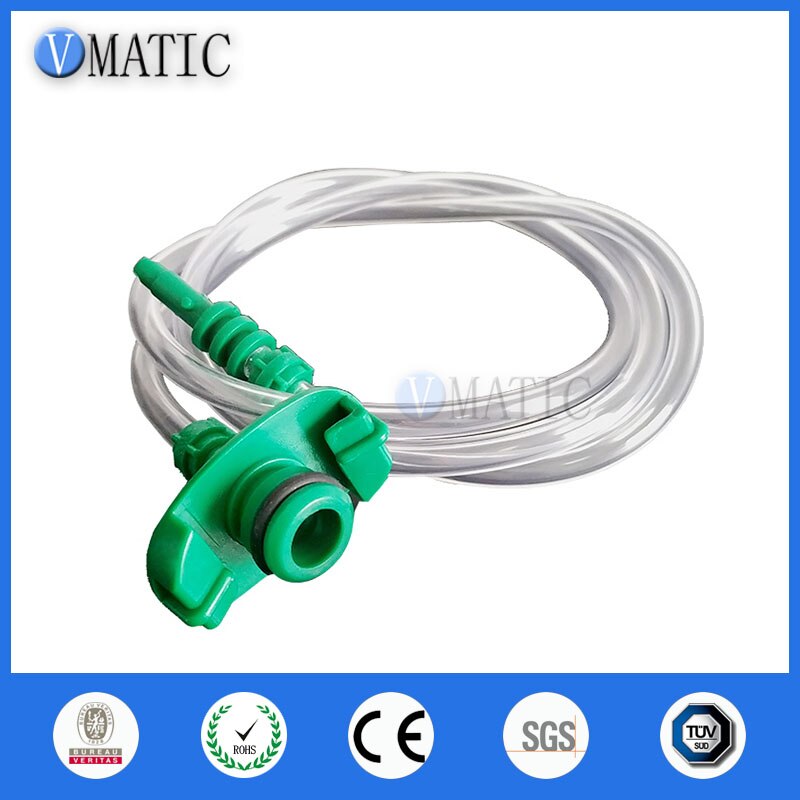 Glue Dispensing Dispenser USA Style Type 30/55cc ml Pneumatic Syringe Barrel Adapter