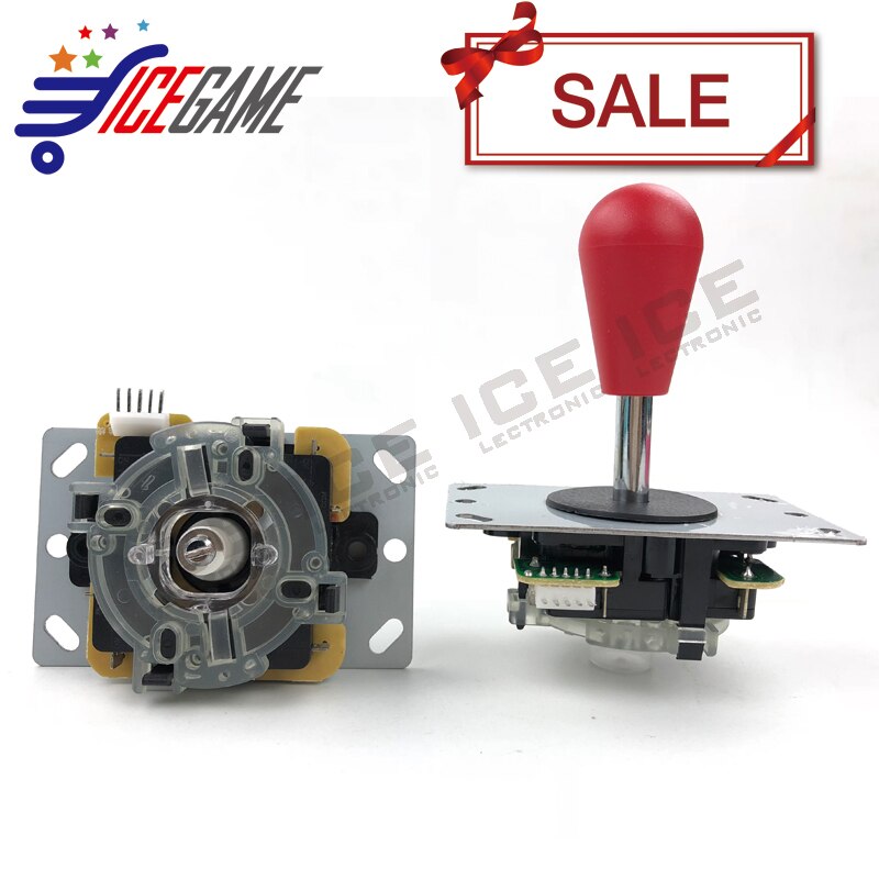 ICEGAME Arcade Joystick with oval ball top 4 Way Operation Fighting game machine joystick