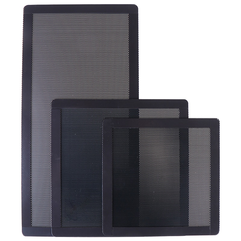 Computer PC fallen Lüfter Magnetische Staub Filter Gittergewebe Abdeckung Computer Schutz PVC Lüfter Anti Staub Netz 12x1 2/14x14 /12x24cm