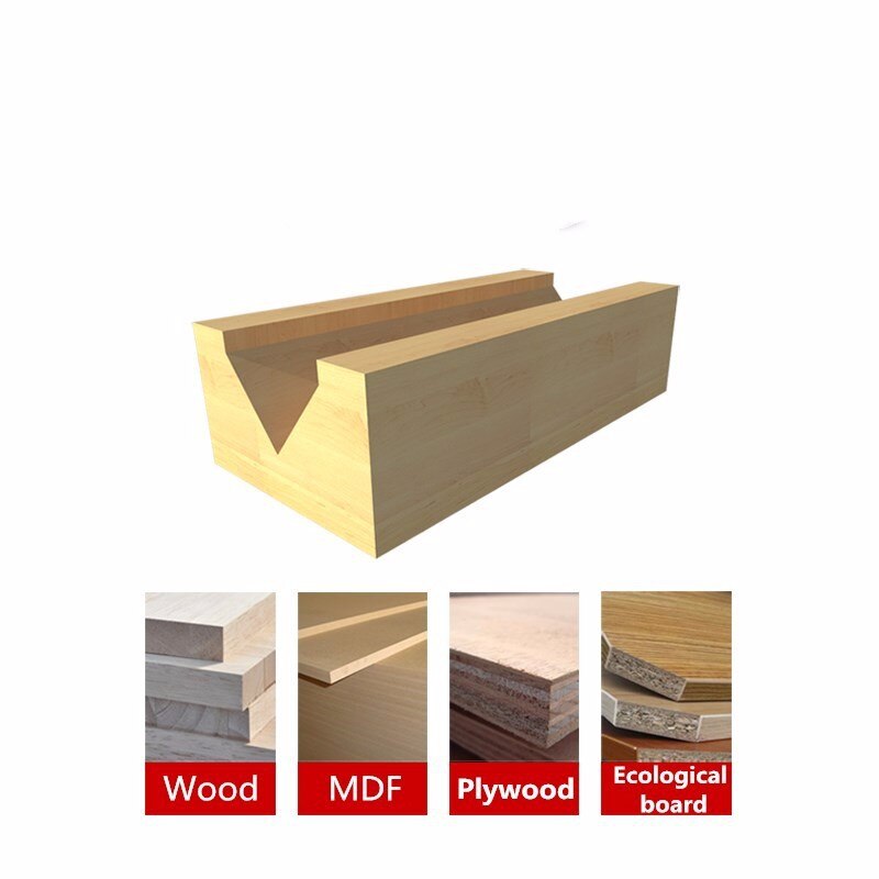 1pc 60/90/120/150 Degree Wood Router Bits with 6mm shank Wood Trimmer 3D MDF Router Bit Milling Cutter Carving Wood Knife