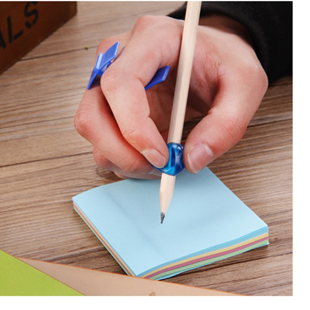 Stylo correcteur d'écriture pour enfants, outil correcteur de Posture, aide à la poignée, papeterie, fournitures scolaires, porte-crayons