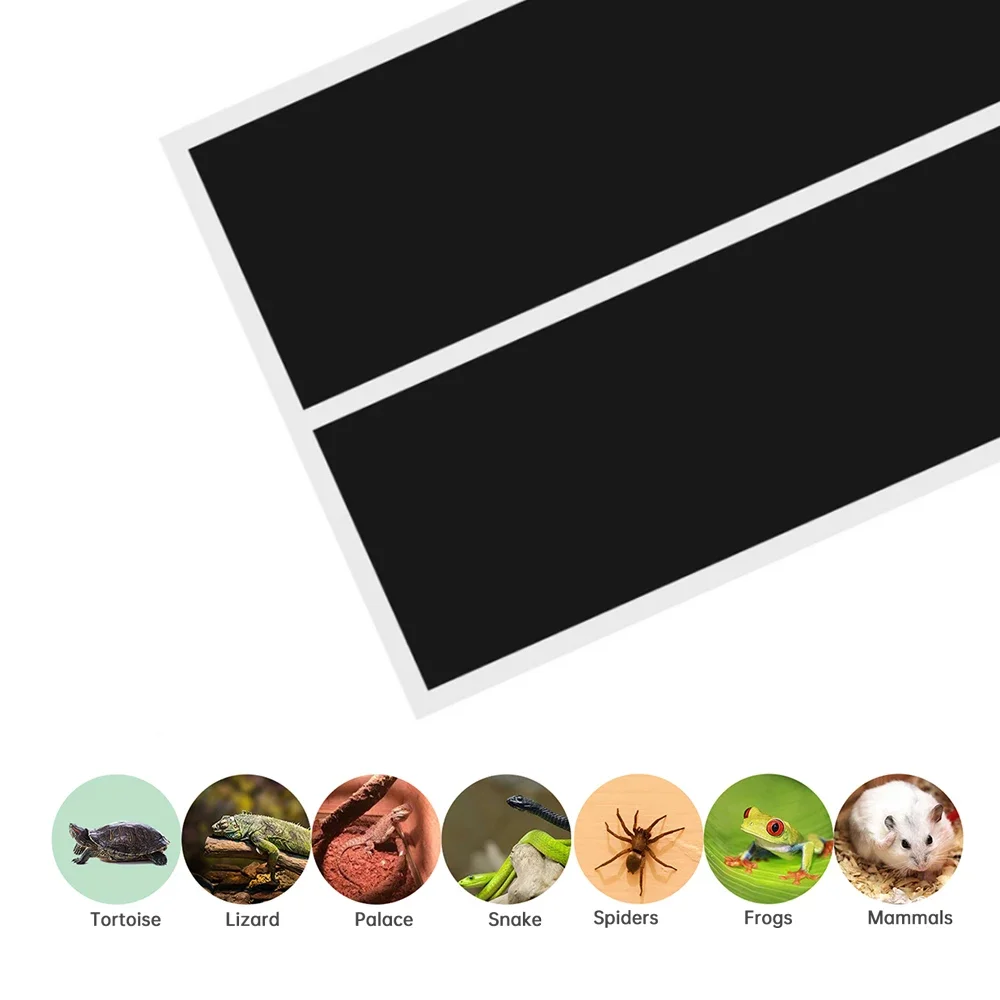 Esteira térmica do terrário das ferramentas da esteira da incubadora do controlador de temperatura ajustável da almofada quente do aquecimento dos répteis 5-45w animal de estimação escalada