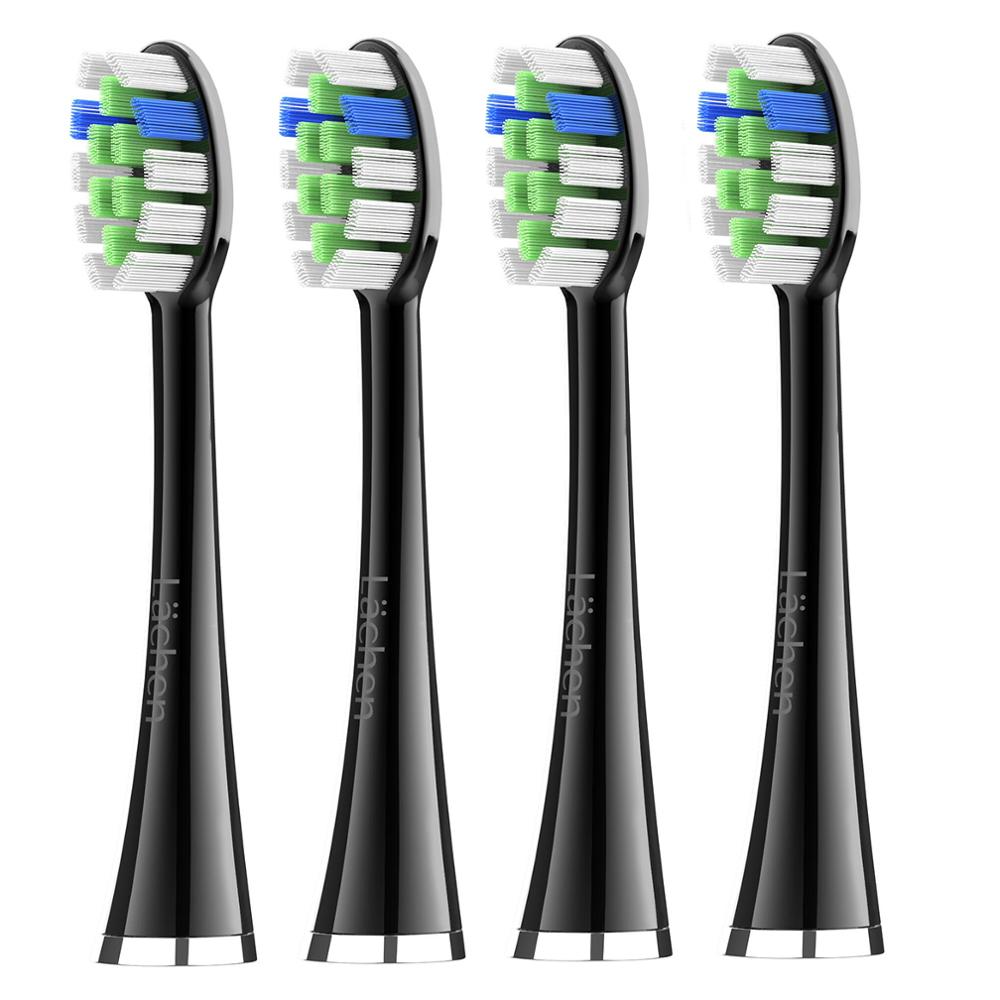 Electric Toothbrush 051B Sonic Toothbrush USB Rechargeable Tooth Brushes With 4 Pcs DuPont Replacement Time Brush Heads lachen: s131
