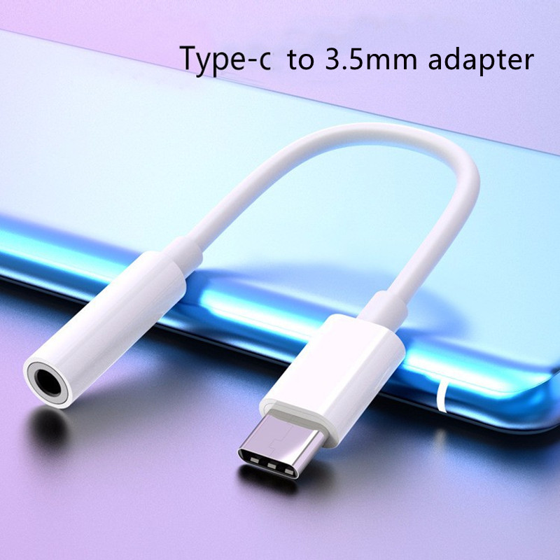 Adapter typu C do 3,5 mm Kabel audio typu C do gniazda 3,5 mm Cyfrowy dźwięk umożliwia słuchanie muzyki Oglądanie telewizji Rozmowy głosowe