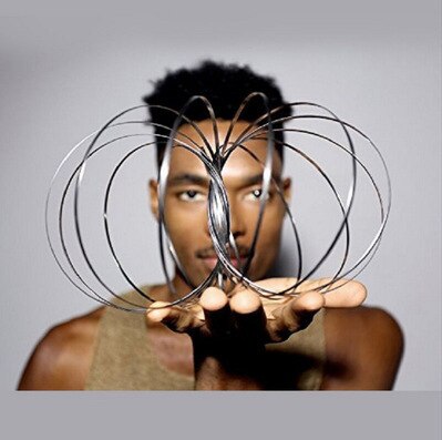 Flow Ring Toy Amazing Flow Toy Kinetic Spring Toy Funny Outdoor Game Intelligent Antistress Toy Fidget Spinner