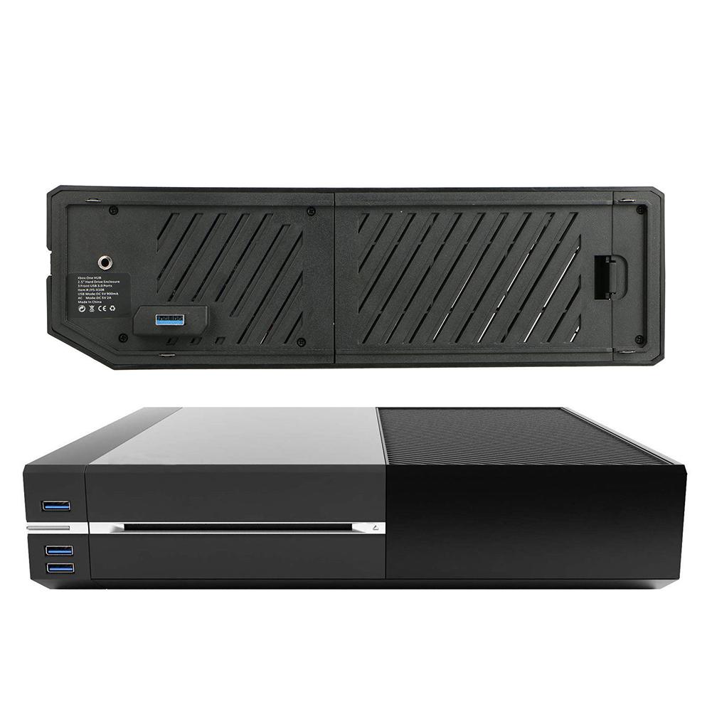 3 Ports USB 3.0 Hub HDD Adapter External Storage Memory Bank Expand Coal 2.5" 2TB Hard Drive for Xbox One Game Accessories