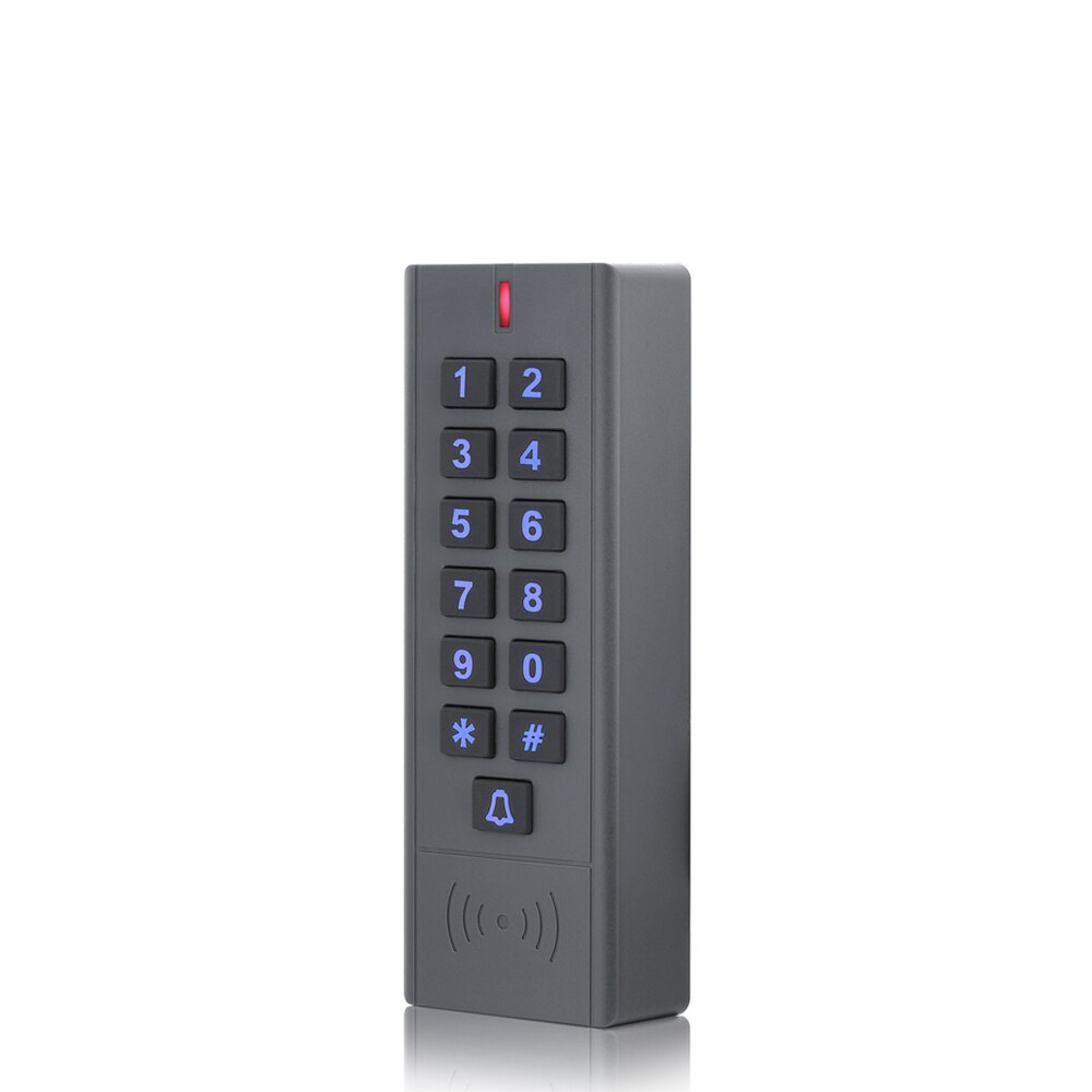 RFID Access Control System Device Machine 1000 User Wiegand input and output 125Khz RFID Proximity Entry Door IP67 Waterproof: A9 ID Version