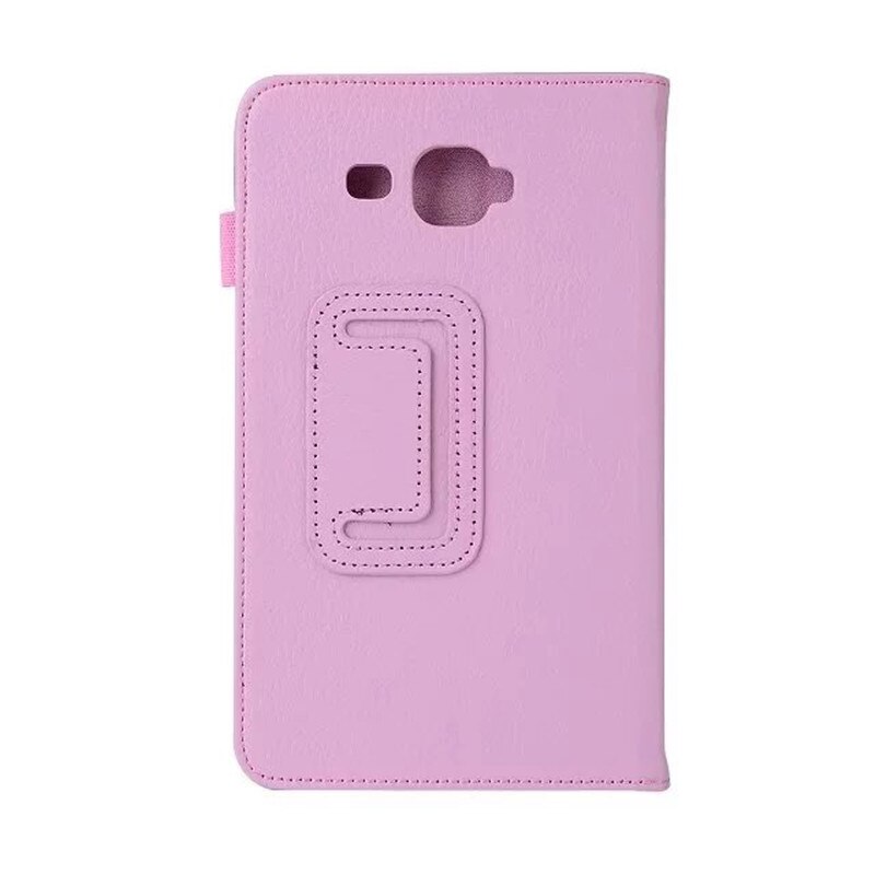 For Samsung Galaxy Tab A A6 7.0 SM-T280 SM-T285 Stand PU Leather Flip Smart Magnetic Cover Case For Samsung T280 T285 shell +pen: pink