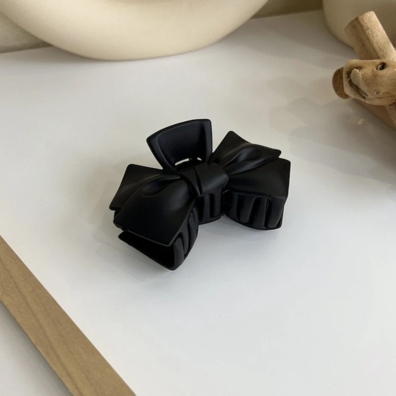1 pieza de pinzas para el cabello grandes negras, pinzas para el cabello acrílicas elegantes, pasador, pinzas en forma de garra de cangrejo, accesorios para el cabello para mujeres y niñas: plum