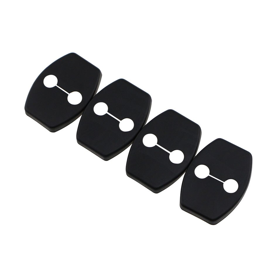 8Pcs/Set Car Styling Door Lock Protective Cover For Toyota Camry Rav4 Yaris Highlander Prado Prius Corolla Reiz Vois