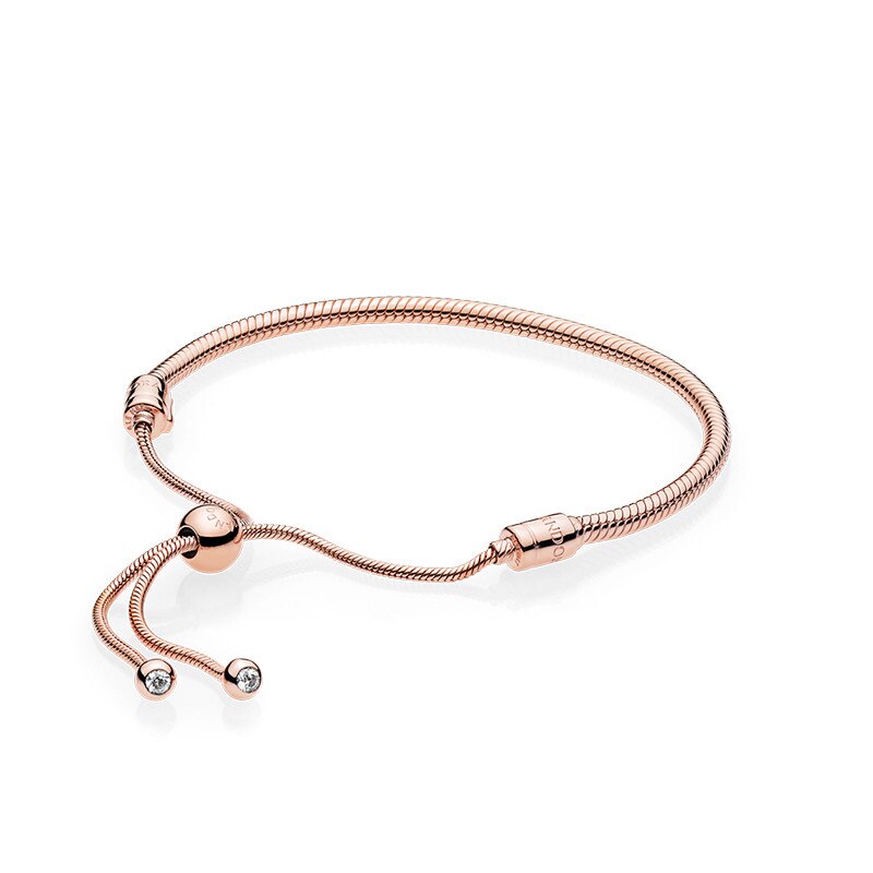 Europe rose gold bracelet rope base bracelet simple hand rope female snake bone chain