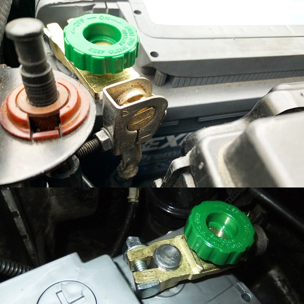 Universal Battery terminal with screw clip (with mass switch), Wire Terminal, battery terminal