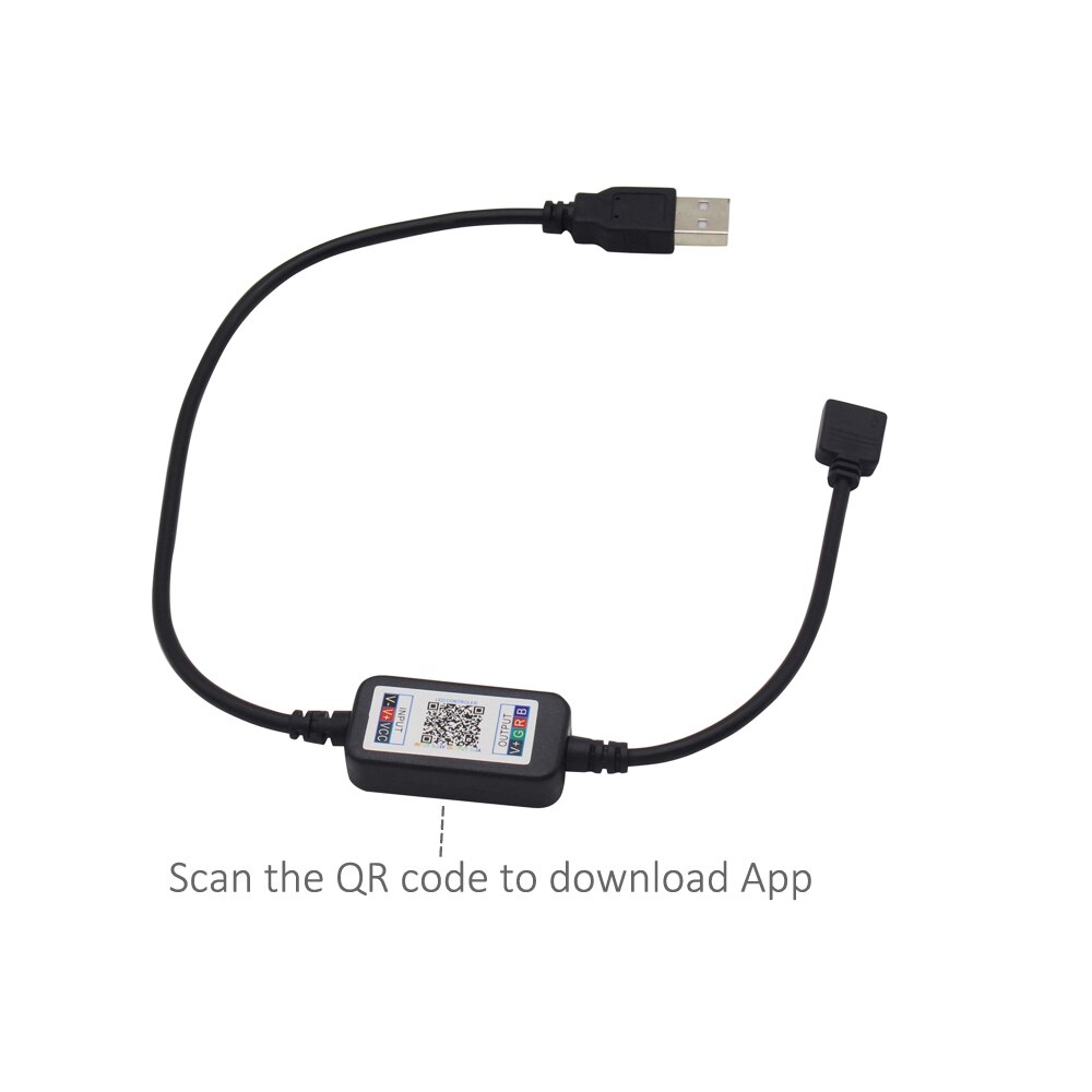 Bluetooth RGB LED Controller USB 5 V Mini App Bluetooth Controller IOS Android Telefoon Draadloze Controle voor RGB LED Strip Smart
