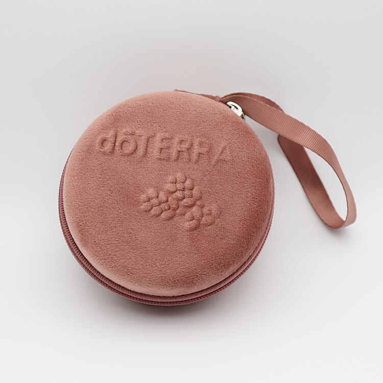 Estuche de aceite esencial para DoTERRA Young Living, organizador portátil de viaje, bolsas de almacenamiento, 12 botellas, 1-2ml: Rose Gold
