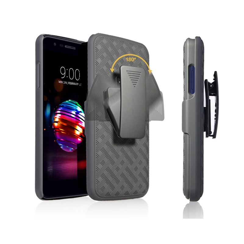 Business Man Waist Belt Clip Holster Running Sports Case For LG stylo 4 Stylo 5 Stylus 5 Phone Hard Back Case