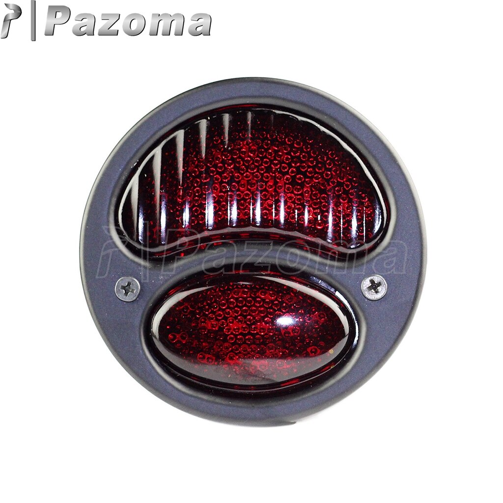 PAZOMA moto feu arrière LED pour Harley Chopper Bobber café Racer Vintage feu Stop arrière 1928-1931 Ford modèle A