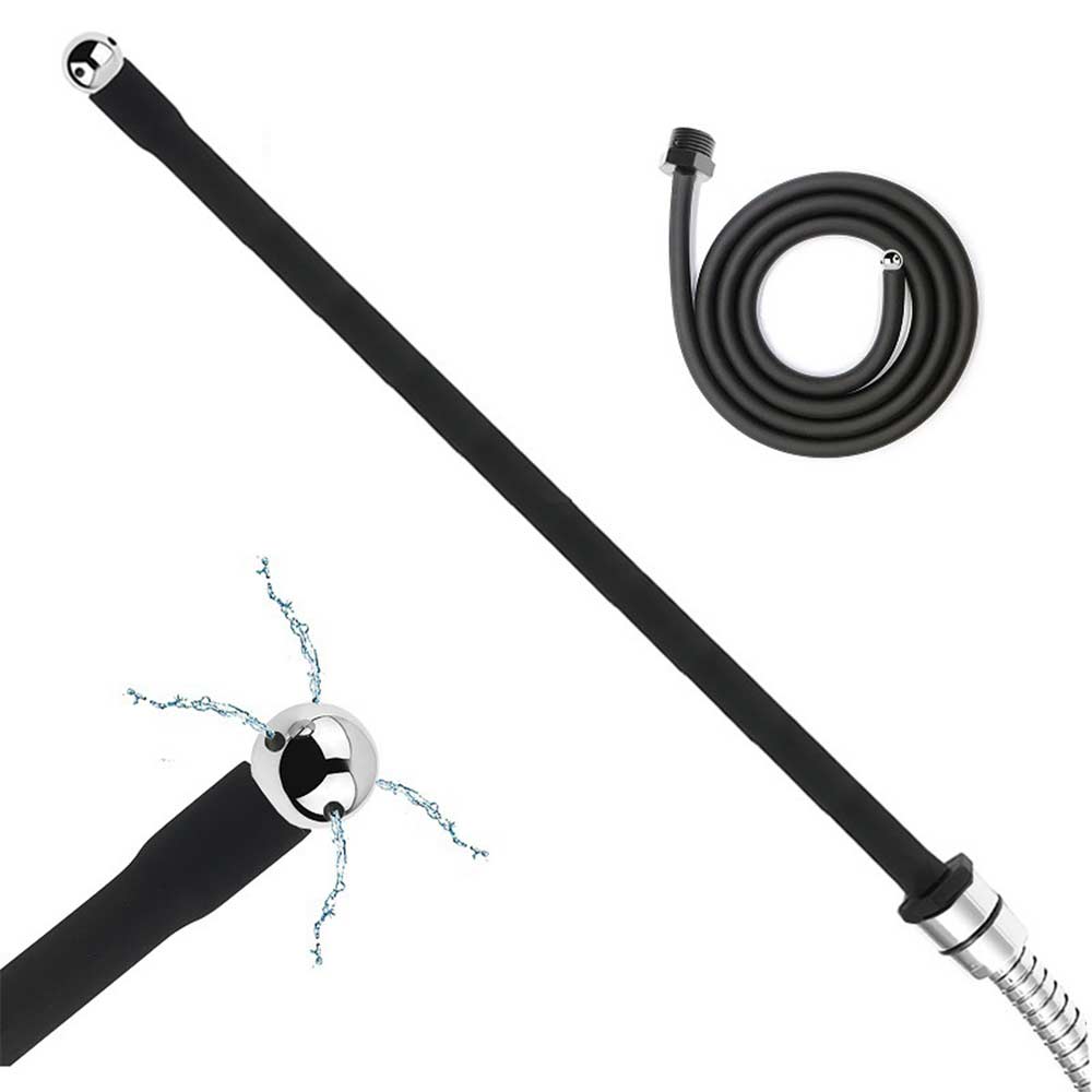Joustava peräruiske-bideeletku silikoninen mukava suutin peräruiskekiinnike 50cm-200cm letkua kylpyhuoneen lisävarusteet