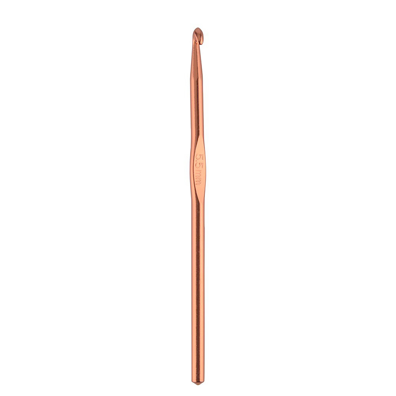 2-10Mm Aluminium Haak Breinaalden Naalden Voor Hand Ambachten Zak Trui Metalen Haak Weave Haak Naalden accessoires: 5.5mm Crochet hook