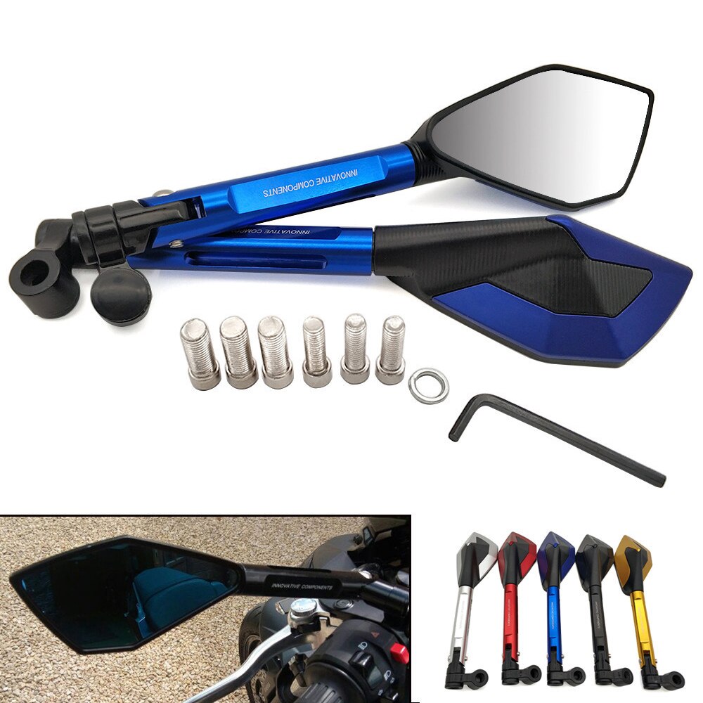 Voor Yamaha WR250R WR250X WR450 Wr 450 F TTR125 1 Paar Moto Rcycle Achteruitkijkspiegel Moto Cnc Side Spiegels Moto rbike Accessoires