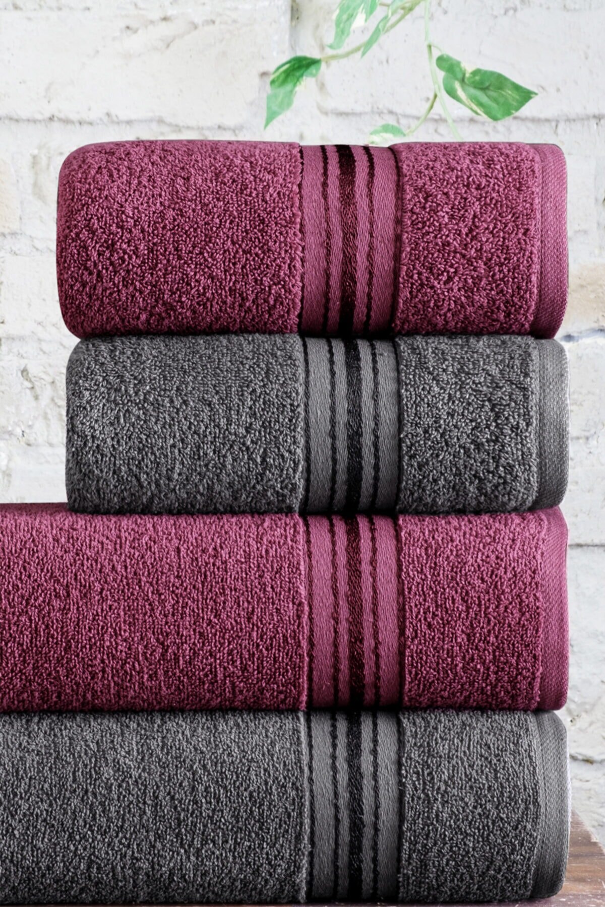 Serviette De Bain Épaisse 100x200 Cm - Coton Absorbant, Doux, Pour Hommes Et Femmes - Lot