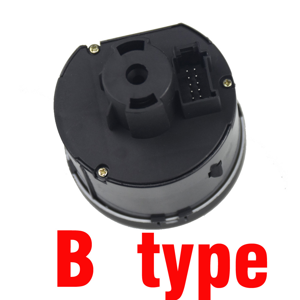 Phare de voiture antibrouillard, interrupteur de phare, accessoire de voiture pour VW Golf MK5 MK6 MK7 VII: WHITE