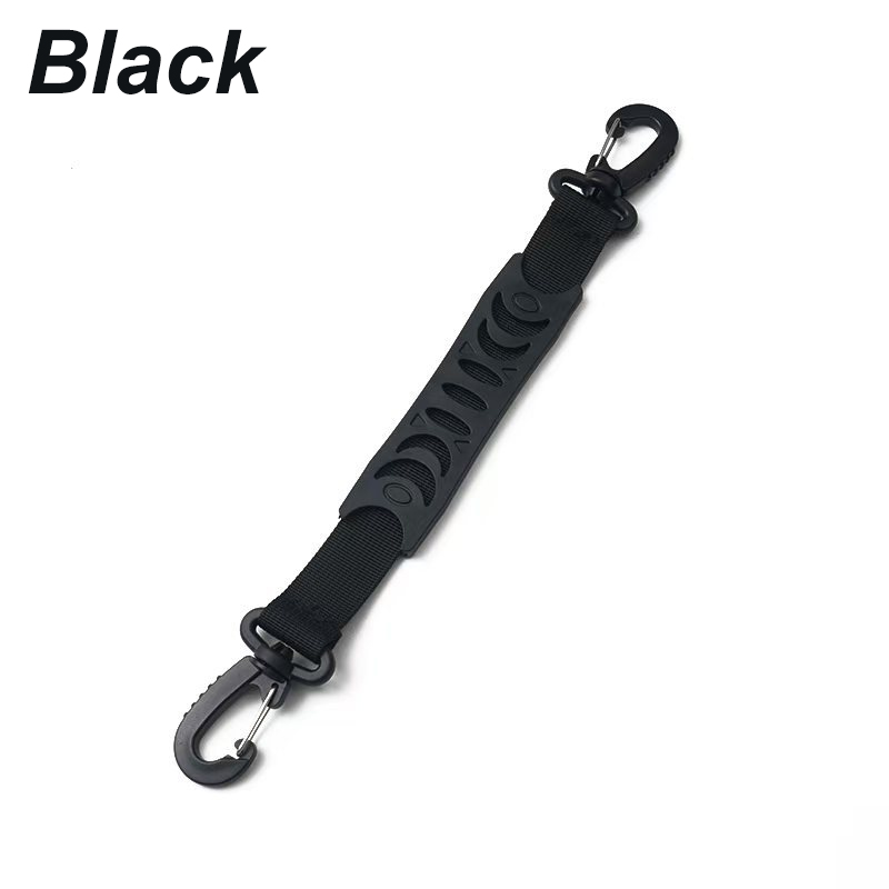 Rulleskøjtesko håndløfter hængende spænde skøjteskoholder krog bæltebæreværktøj til rulleskøjtesko: Himmelblå