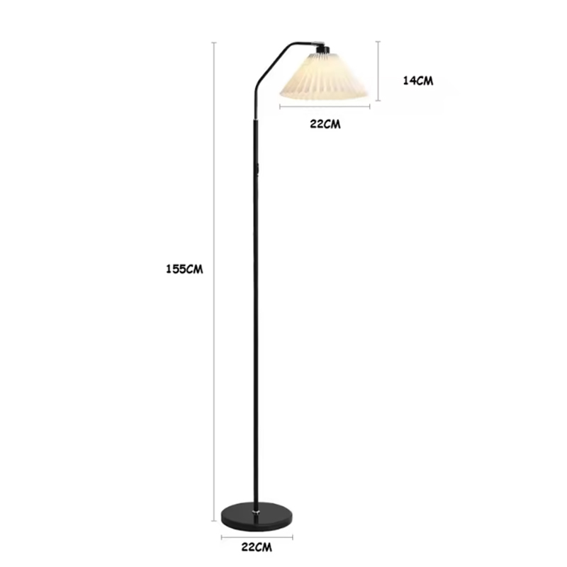 Moderne, enkel ledet-gulvlampe, rominnredning 3 , justerbar stativlampe til stue, leselampe, nattbordslampe, stemningslys
