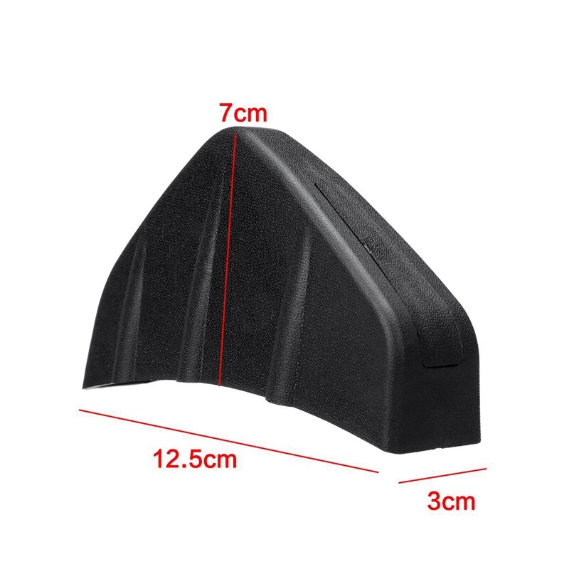 4 Uds Universal parachoques trasero del coche difusor de labios estilo aleta de tiburón parachoques trasero del coche Spoiler del alerón del labio del divisor del coche-estilismo accesorios para automóviles