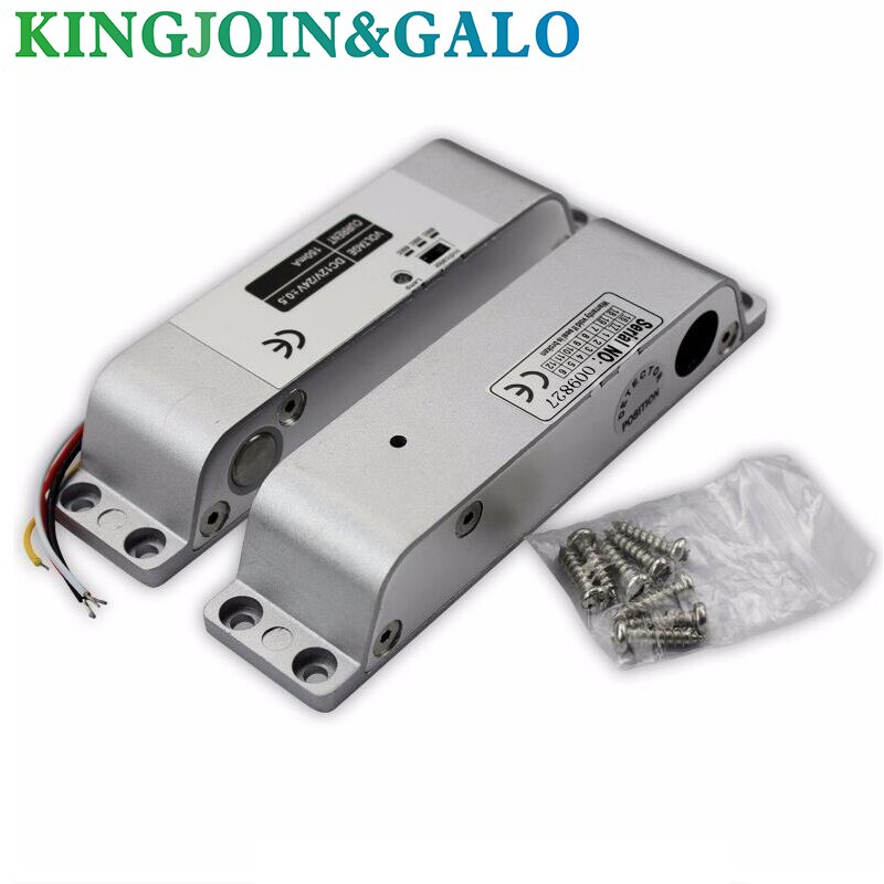 NC Electric Mortise DC 12V Fail Safe Electric Bolt Lock for Door Access Control Security Lock Doors System