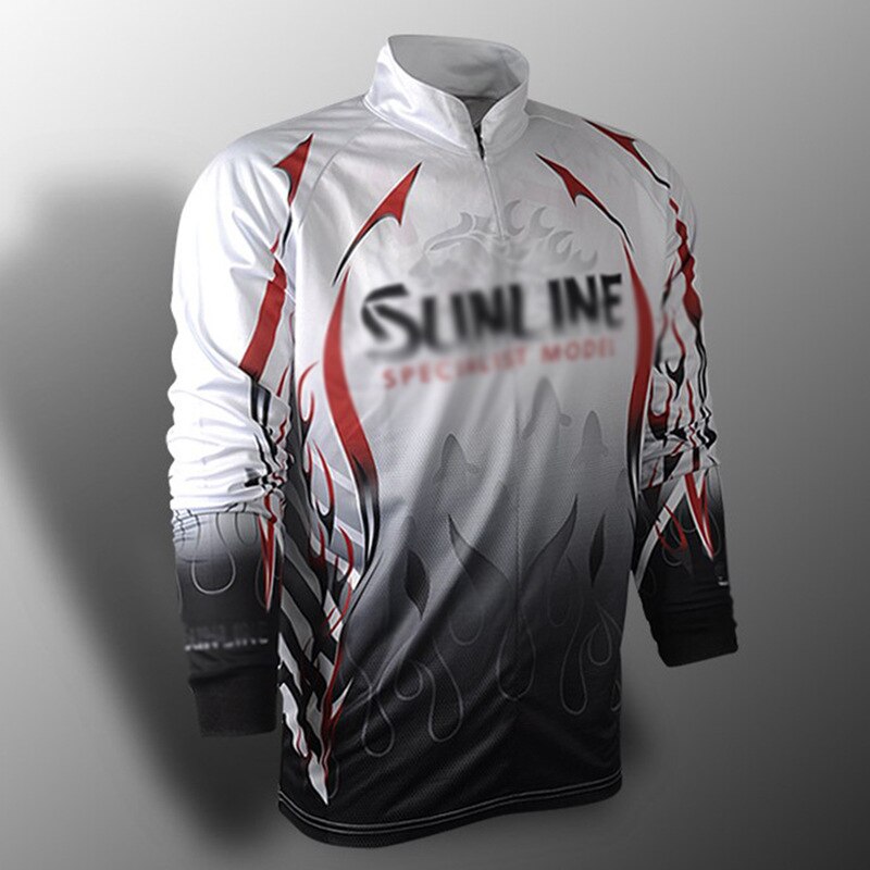 nueva ropa deportiva de verano para hombre, ropa de pesca con protección solar, ropa de pesca de manga larga, camisa de senderismo
