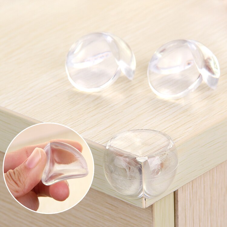 8 pcs Baby Safety Table Corner Protector Transparent Anti-Collision Angle Protection Cover Edge Corner Guard Child Security