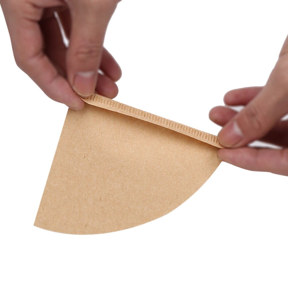 Coffee Filter Paper Unbleached 100% Natural Coffee Filter Paper V60 Style Coffee Maker Fits 1-2 Cups 2020NEW Fast Deliver