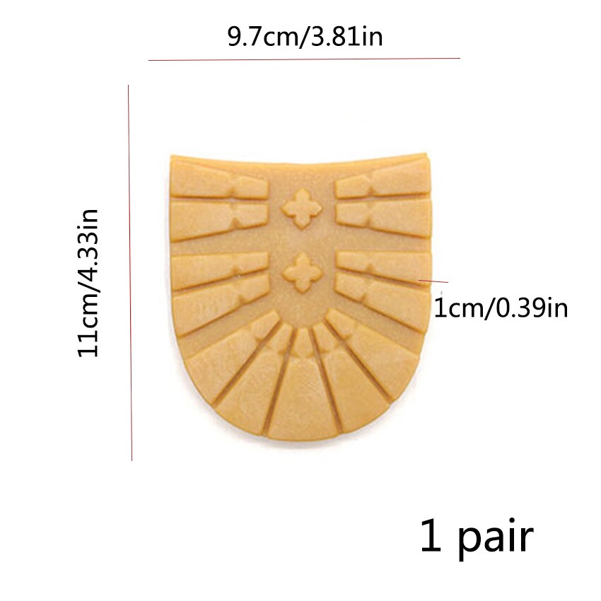 Rubber Anti-wear Shoe Patch Sole Repair Materials Rubber Shoe Pieces Non-slip Sole Stickers Thick DIY Replacement Accessories: Pink