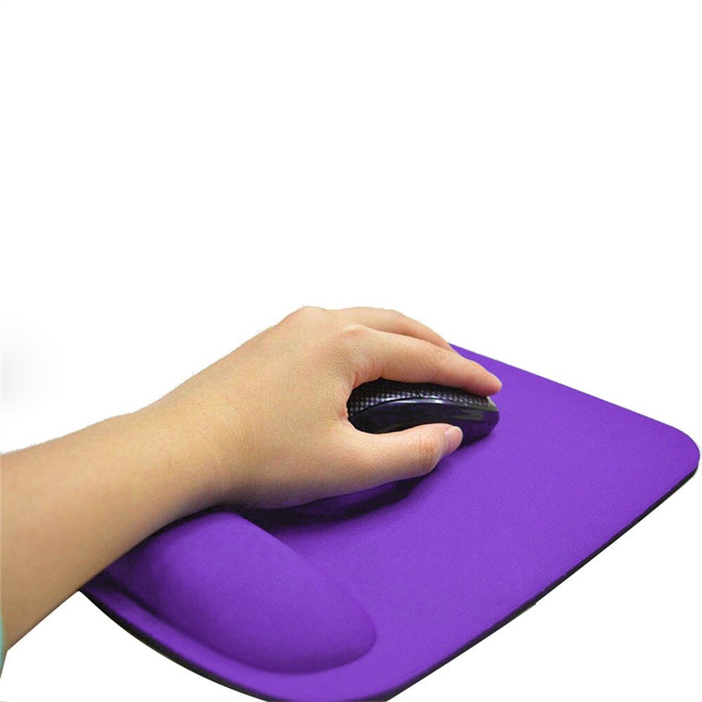 Gel Wrist Rest Support Game Mouse Mice Mat Pad for Computer PC Laptop Anti Slip Slim & Attractive Designing Wrist comfortable: PP