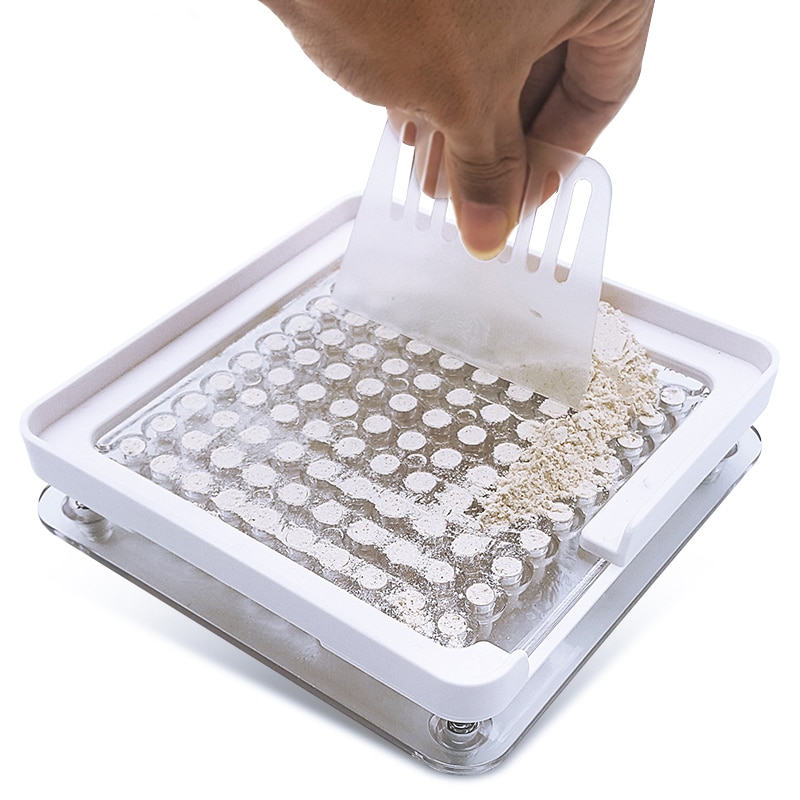 100 Holes manual Capsule Filling machine Powder pharmaceutical Filler Plate Size 0 zero DIY Herbal Capsules maker