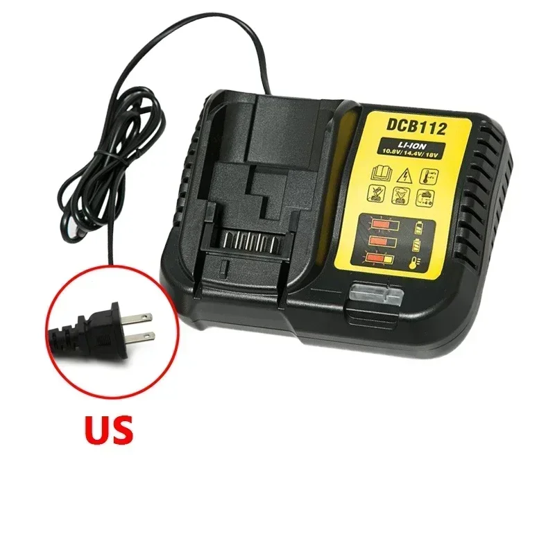 DCB200 20V Battery Compatible with dewalt power Tools 18V 12Ah rechargeable electric tool Lithium batteries 20V 18Volt 18v 12Ah: Orange