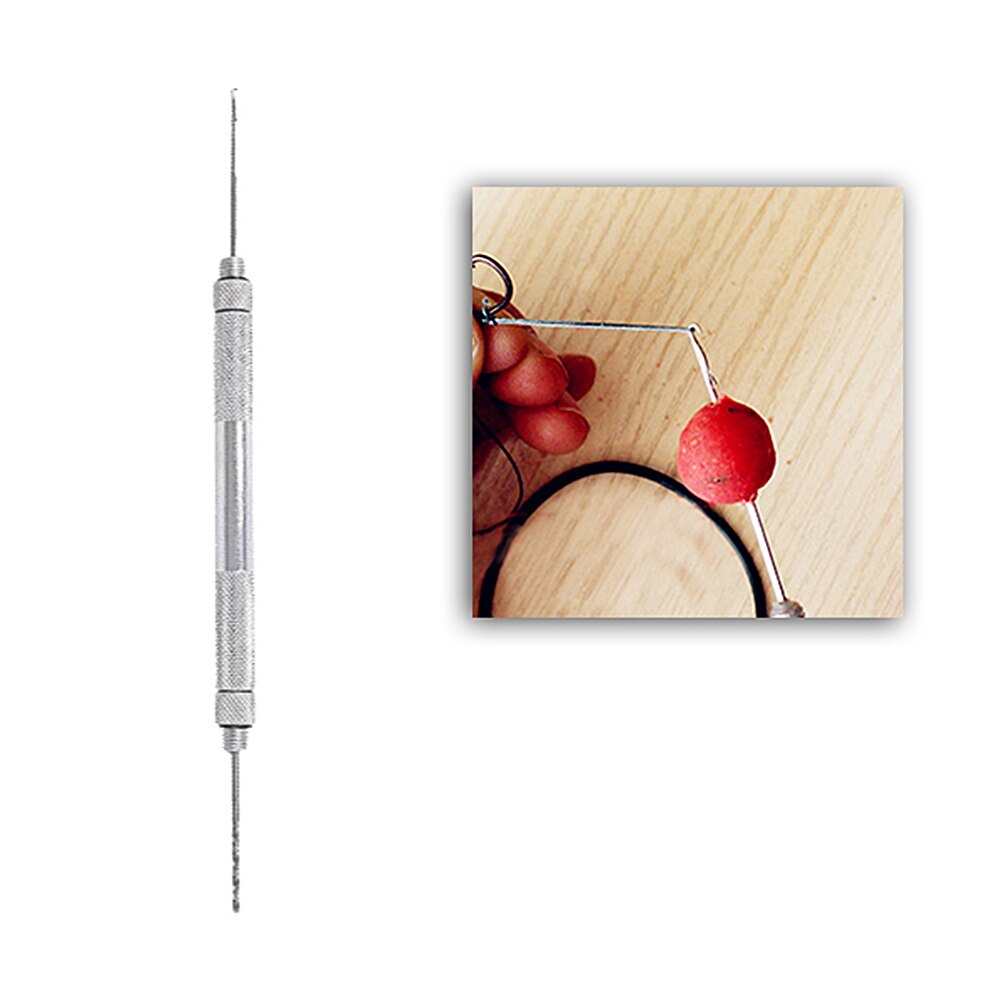 Fishing Tackle Tool Accessories 3 in 1 Combo Set Aluminum Alloy Carp Fishing Rigging Bait Needle Tool Fish Drill Outdoor