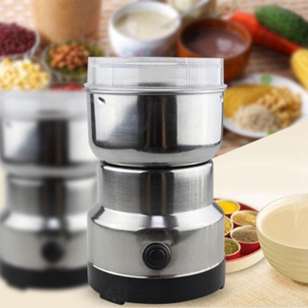Kitchen Supplies 110/240V Electric Coffee Grinder Bean Herbs Spice Kitchen Grinding Machine Mill Grinding Machine Coffee Grinder