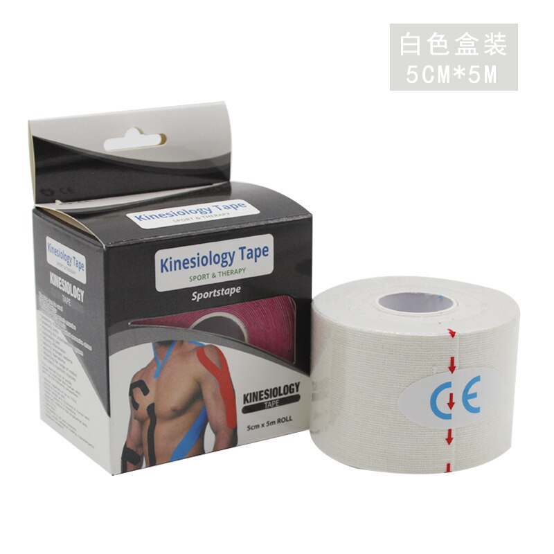 Elastische Sport Bandagen Kinesiologie Band Aufkleber Für Muskeln Kinesioteip Fitness Intramuskuläre Sport Schutz Band: Sports tape E / 3.8cm x 5m