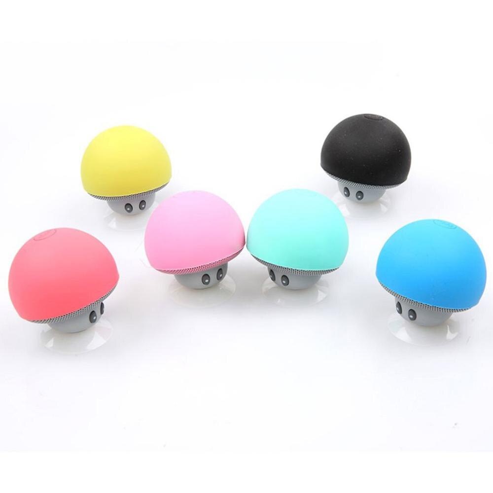 Mini trådlös högtalare svamp bärbar vattentät dusch stereo subwoofer musikspelare för iphone android