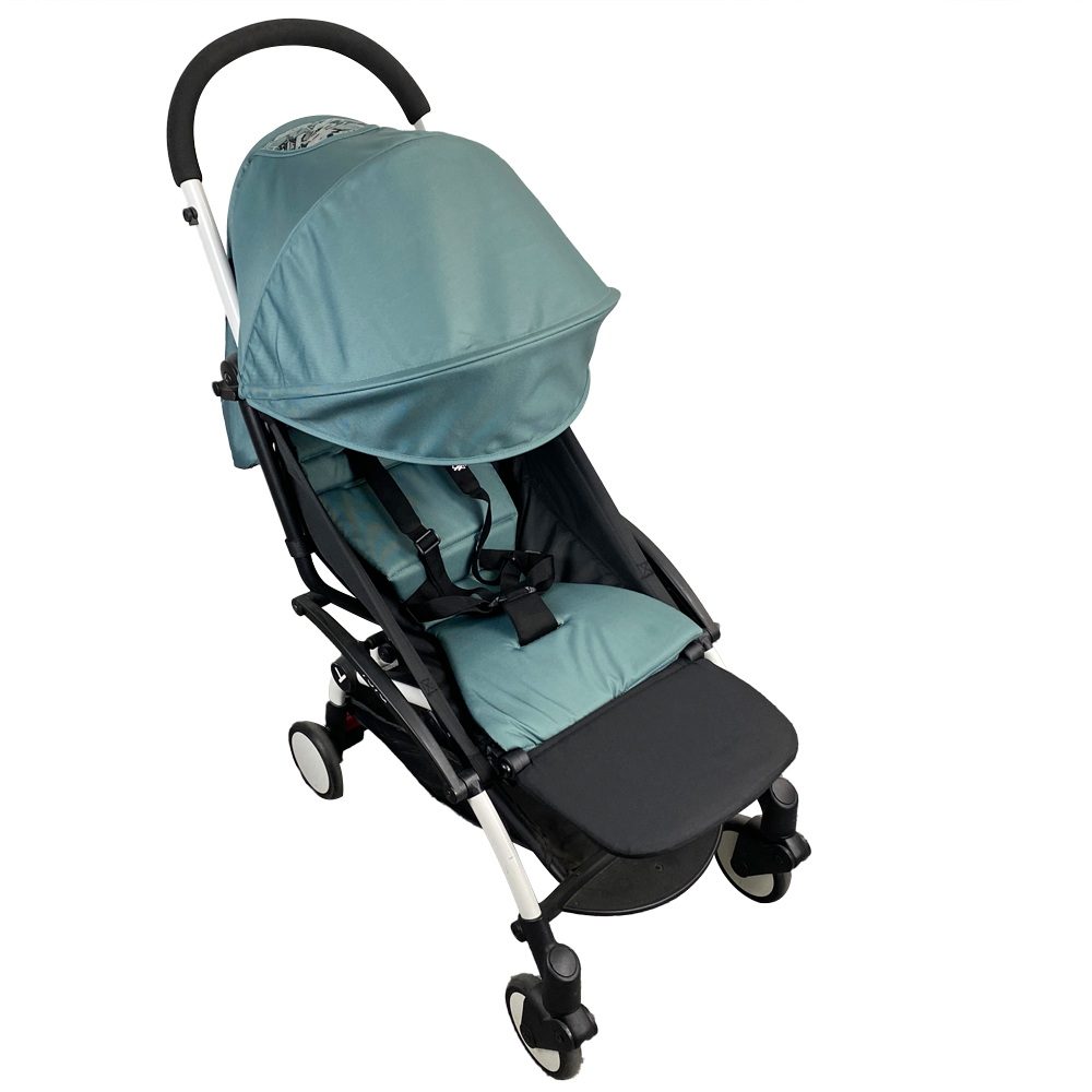 Kinderwagen treeplank en leer doek materiaal stuur kinderwagen accessoires voor Babyyoya Babytime kinderwagen bumper