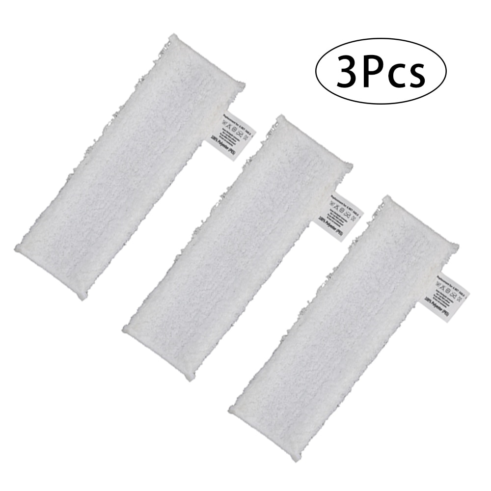 3Pcs Mop Doek Mop Doek Kit Stoomreiniger Microfiber 34.5x11.5cm