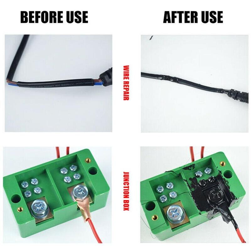 125ML nuovo tipo di isolamento elettrico colla isolante sigillante elettronico fisso resistente alle alte temperatura guarnizione in gomma siliconica