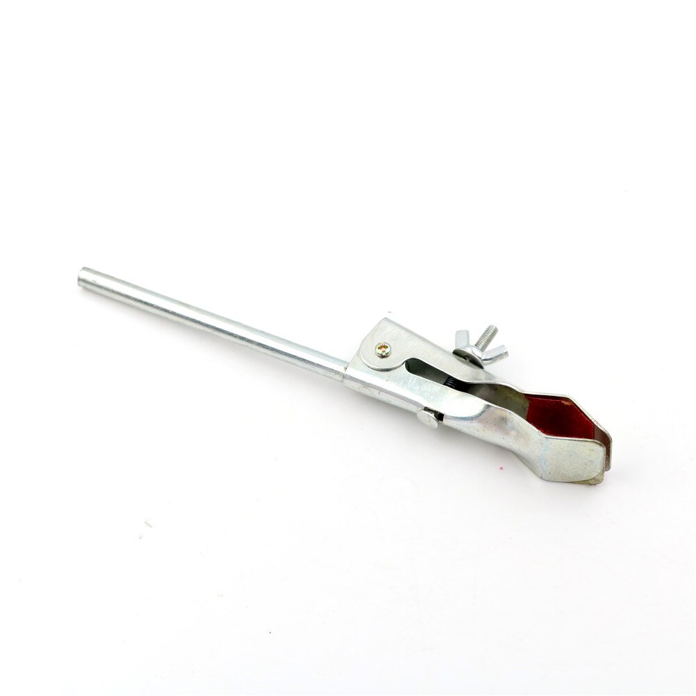 Pinza para frasco con mango largo Universal, soporte de metal para laboratorio, condensador