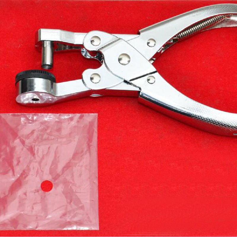 8mm -cirkel hulmaskine til sofe plastikpose polybag opp pe taske