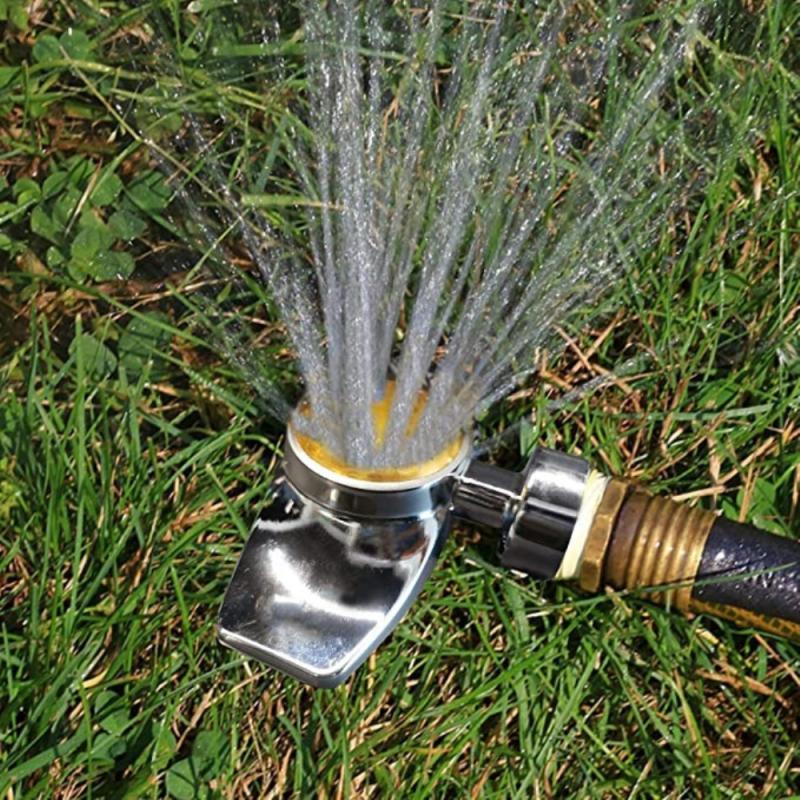 360 Degree Rotating Sprinklers Metal Lawn Watering Sprinkler Rotating Water Sprinkler Garden Supplies Yard Lawn Garden Watering
