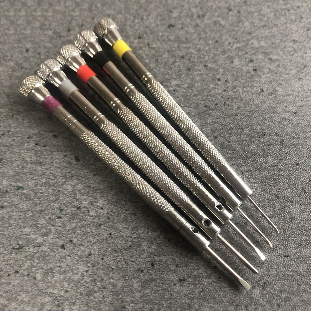 5x Screwdriver Set Eyeglasses Watch Jewelry Watchmaker Repair Precision Tool Kit