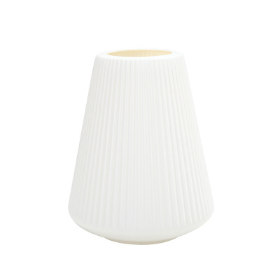 Vase en plastique grand Vase minimaliste décoration maison Imitation glaçure fleur fille panier Vases mariage plantes hydroponiques créatifs: white2
