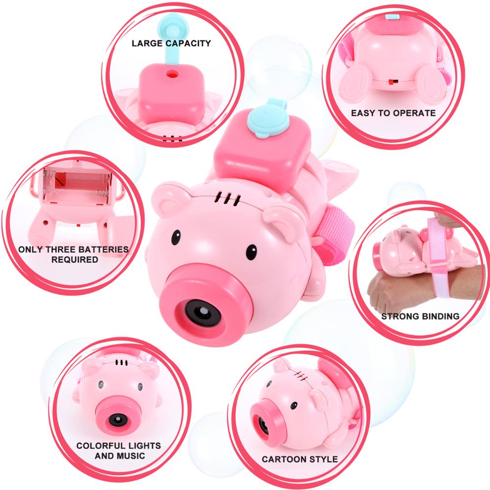 Dreamme Automatic Bubble Machine A Wrist Strap Bubble Liquid Bubble Blower Toy Suitable for Outdoor, Party, Wedding